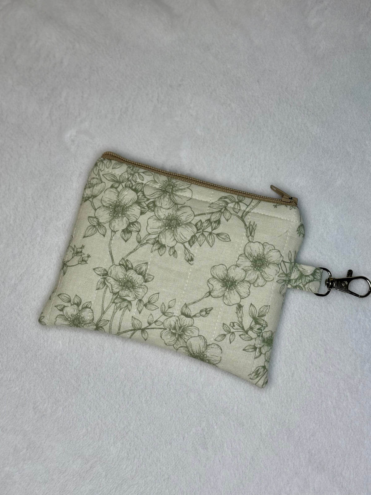 Willow & Bloom Quilted Wallet - back view